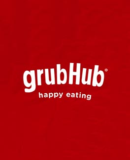 GrubHub Logo Credit Poster