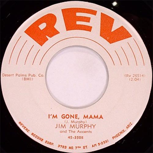 I'm Gone Mama_Jim Murphy