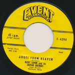 Angel From Heaven by Ricky Coyne and his Guitar Rockers 45 Label