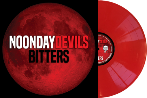 Bitters by Noonday Devils red vinyl album and cover
