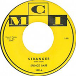 Stranger by Spence Bare 45 Label