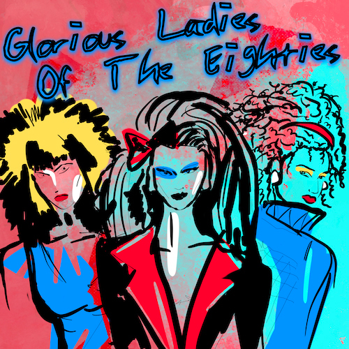 Glorious Ladies of the 80s Album Cover