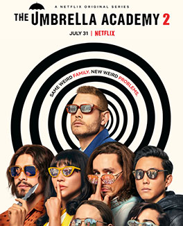 The Umbrella Academy Season Two Credit Poster