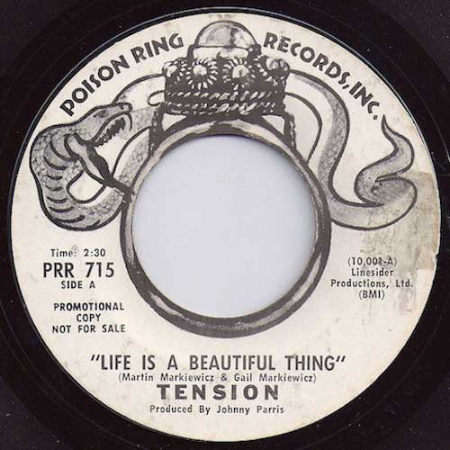 Life Is A Beautiful Thing Tension Album Cover
