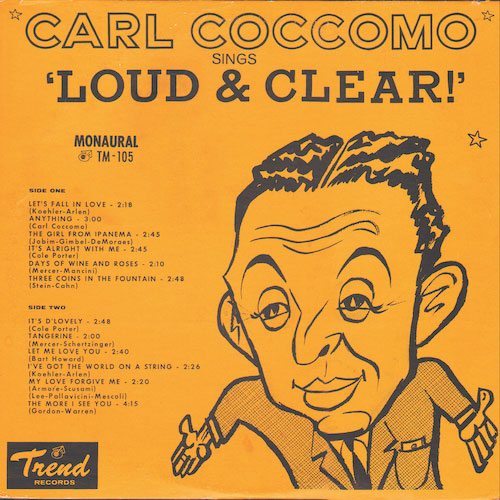 Carl-Coccomo-Loud-And-Clear Album Cover