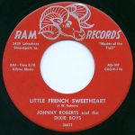 Little-French-Sweetheart Johnny Roberts and the Dixie Boys Label