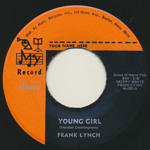 Young Girl Frank Lynch Label