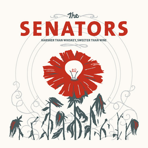 The Senators Harsher Than Whisky Sweeter Than Wine Album Cover