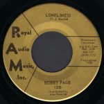 Loneliness-Bobby-Page-45-Label