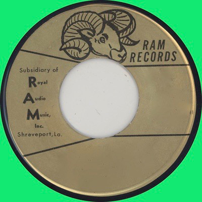 Blank Ram 45 Label