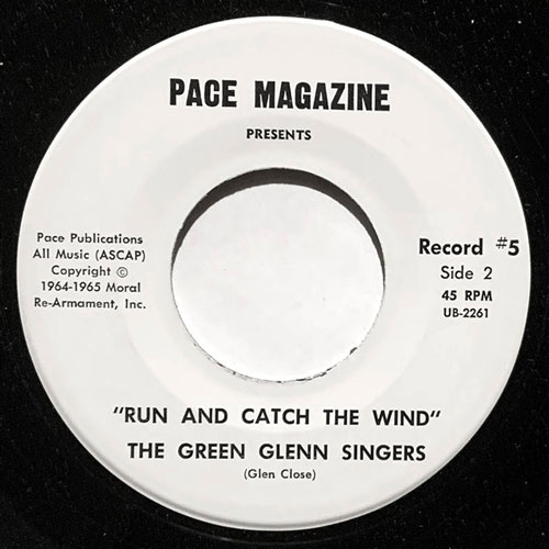 Run-and-Catch-the-Wind-The-Green-Glenn-Singers-45-Label