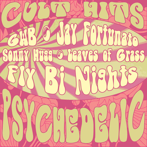 Cult Hits Psychedelic Album Cover