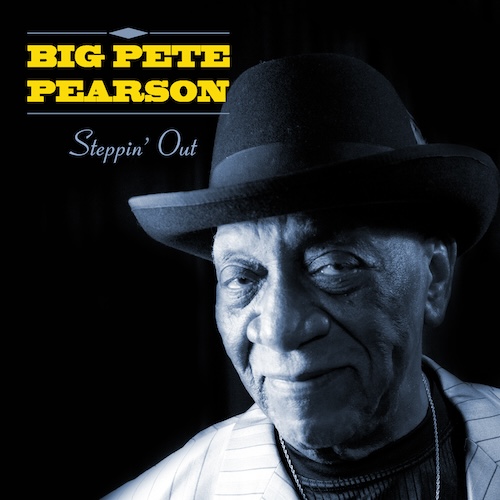 Steppin Out Big Pete Pearson Album Cover