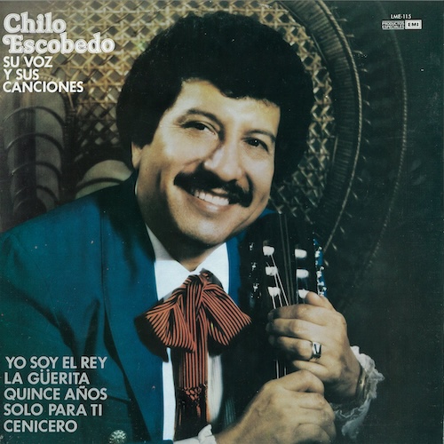 Su Vos Y Sus Canciones by Chilo Escobedo Album Cover_web