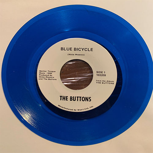 Blue-Bicycle-by-The-Buttons-45-Label