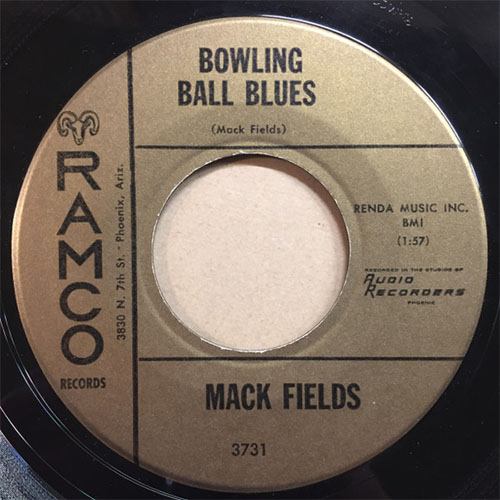 Bowling-Ball-Blues-by-Mack-Field-45-Label