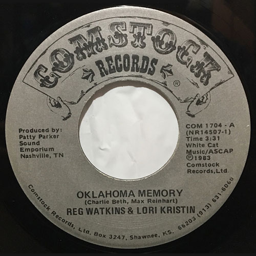 Oklahoma-Memory-by-Reg-Watkins-&-Lori-Kristen-45-Label
